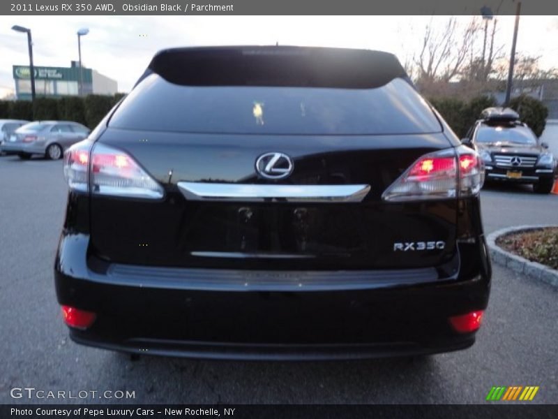 Obsidian Black / Parchment 2011 Lexus RX 350 AWD