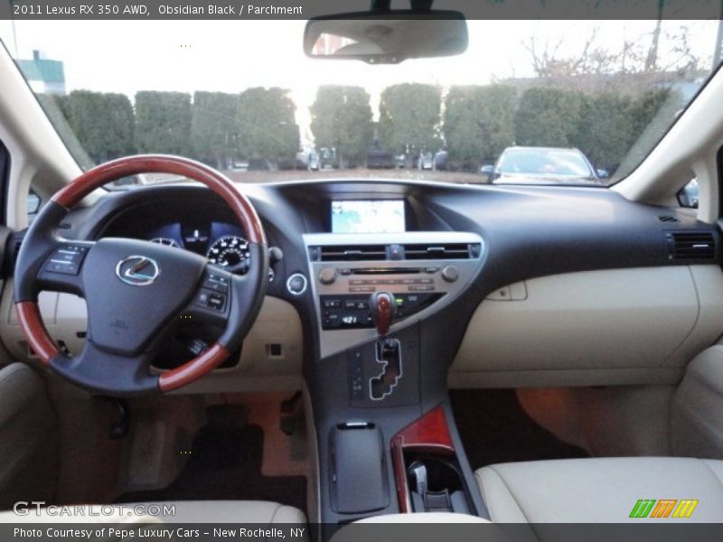Obsidian Black / Parchment 2011 Lexus RX 350 AWD