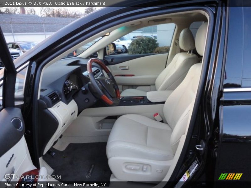 Obsidian Black / Parchment 2011 Lexus RX 350 AWD