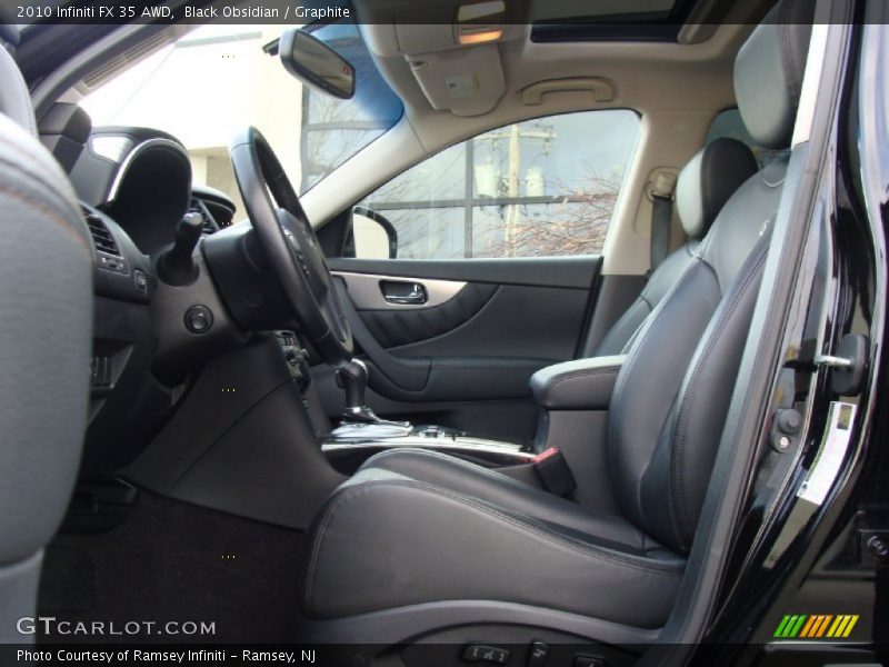 Black Obsidian / Graphite 2010 Infiniti FX 35 AWD