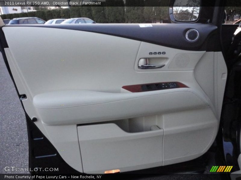 Obsidian Black / Parchment 2011 Lexus RX 350 AWD