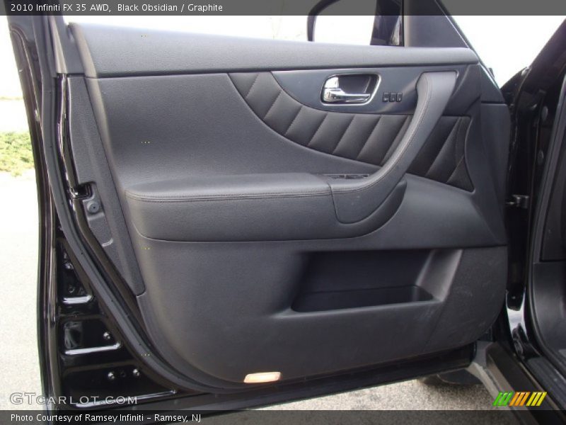 Black Obsidian / Graphite 2010 Infiniti FX 35 AWD