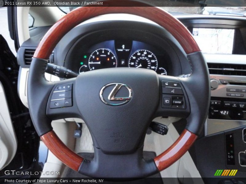 Obsidian Black / Parchment 2011 Lexus RX 350 AWD