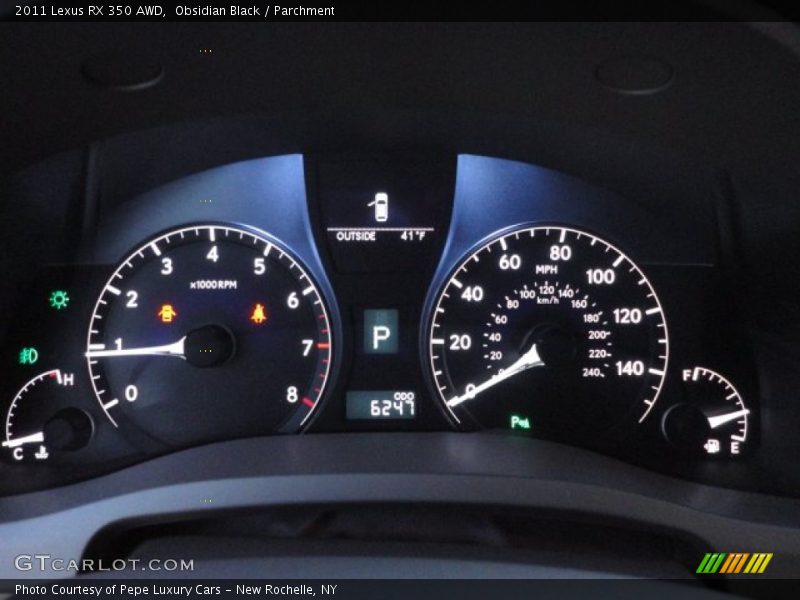 Obsidian Black / Parchment 2011 Lexus RX 350 AWD