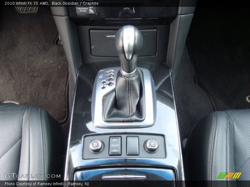Black Obsidian / Graphite 2010 Infiniti FX 35 AWD