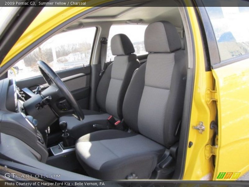 Summer Yellow / Charcoal 2009 Pontiac G3