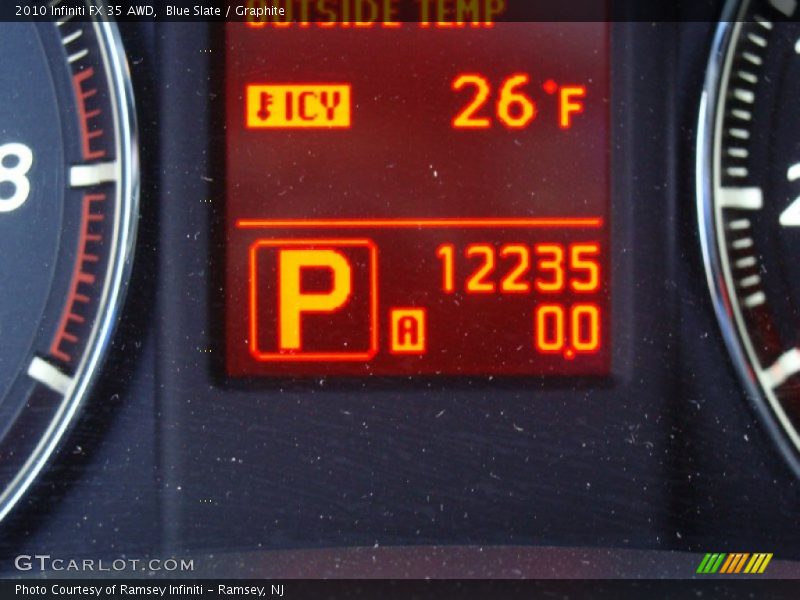 Blue Slate / Graphite 2010 Infiniti FX 35 AWD