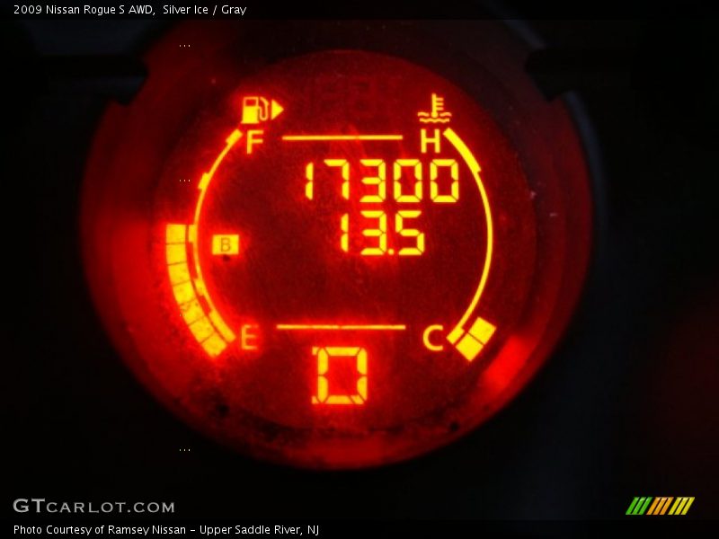Silver Ice / Gray 2009 Nissan Rogue S AWD