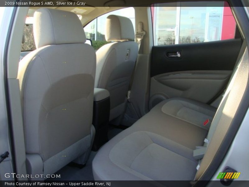 Silver Ice / Gray 2009 Nissan Rogue S AWD