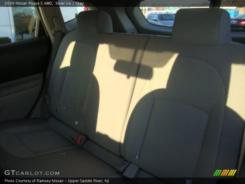 Silver Ice / Gray 2009 Nissan Rogue S AWD