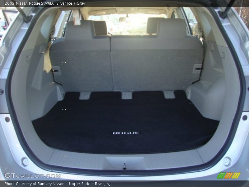 Silver Ice / Gray 2009 Nissan Rogue S AWD