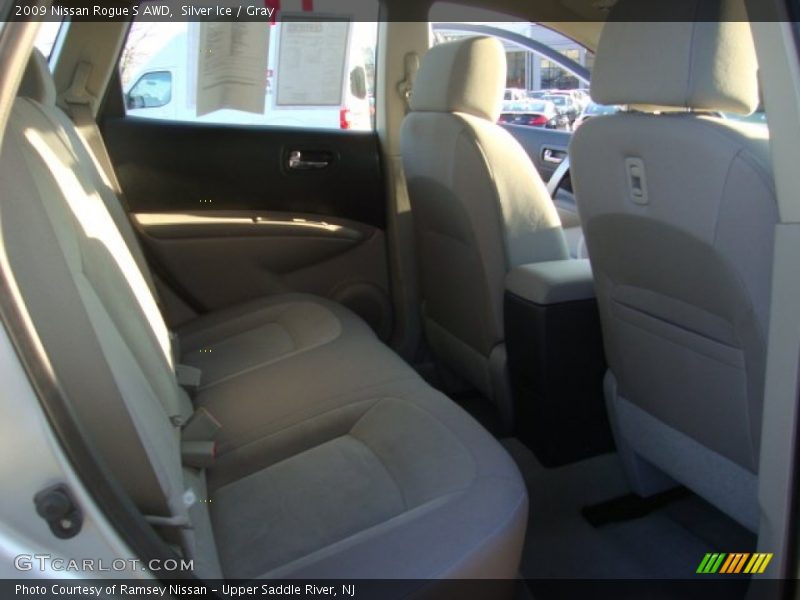 Silver Ice / Gray 2009 Nissan Rogue S AWD