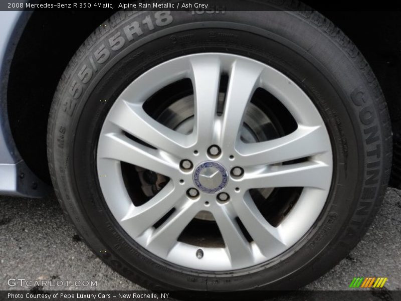 Alpine Rain Metallic / Ash Grey 2008 Mercedes-Benz R 350 4Matic