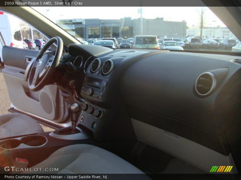 Silver Ice / Gray 2009 Nissan Rogue S AWD