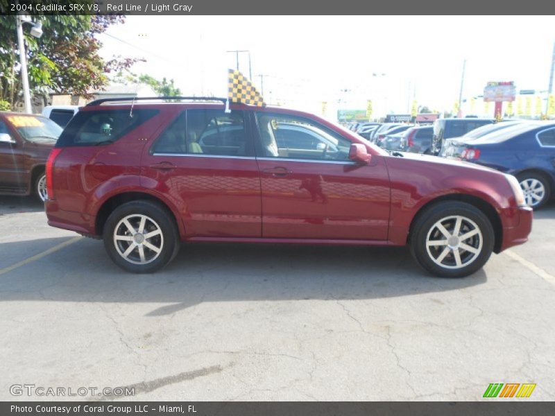 Red Line / Light Gray 2004 Cadillac SRX V8