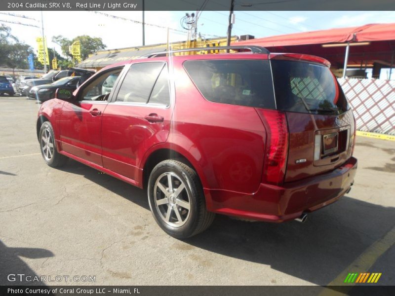 Red Line / Light Gray 2004 Cadillac SRX V8