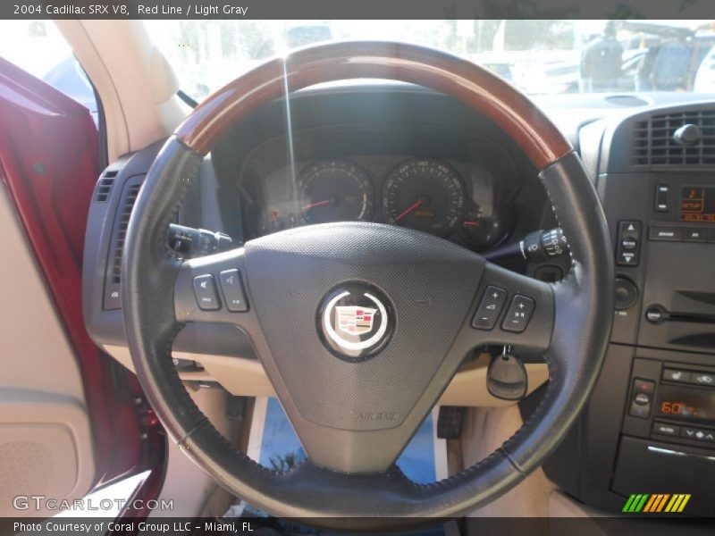 Red Line / Light Gray 2004 Cadillac SRX V8
