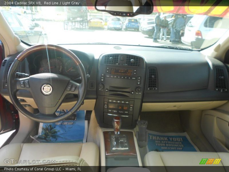 Red Line / Light Gray 2004 Cadillac SRX V8