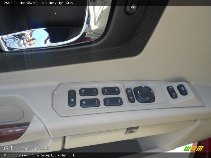 Red Line / Light Gray 2004 Cadillac SRX V8