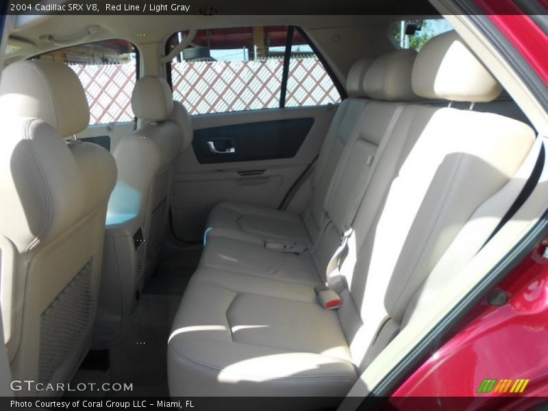 Red Line / Light Gray 2004 Cadillac SRX V8