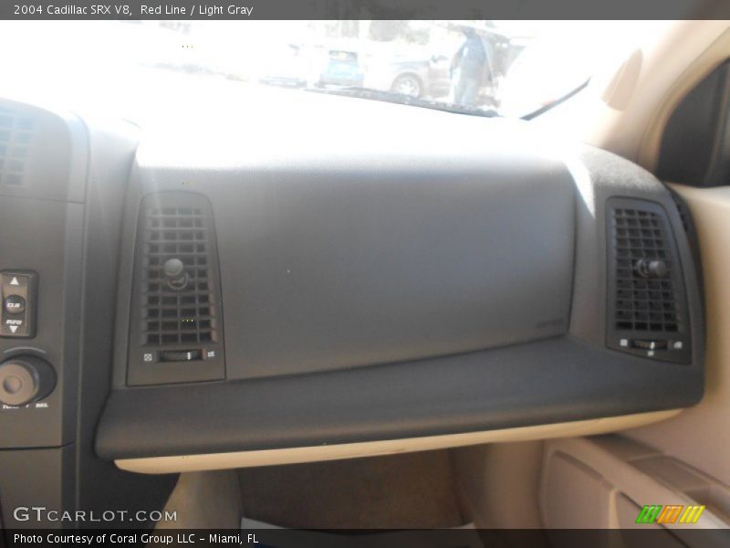 Red Line / Light Gray 2004 Cadillac SRX V8