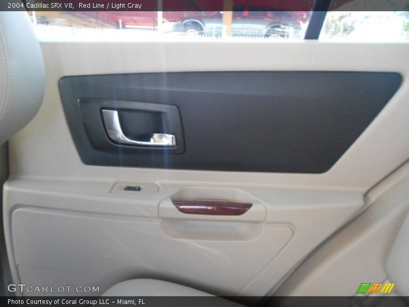 Red Line / Light Gray 2004 Cadillac SRX V8
