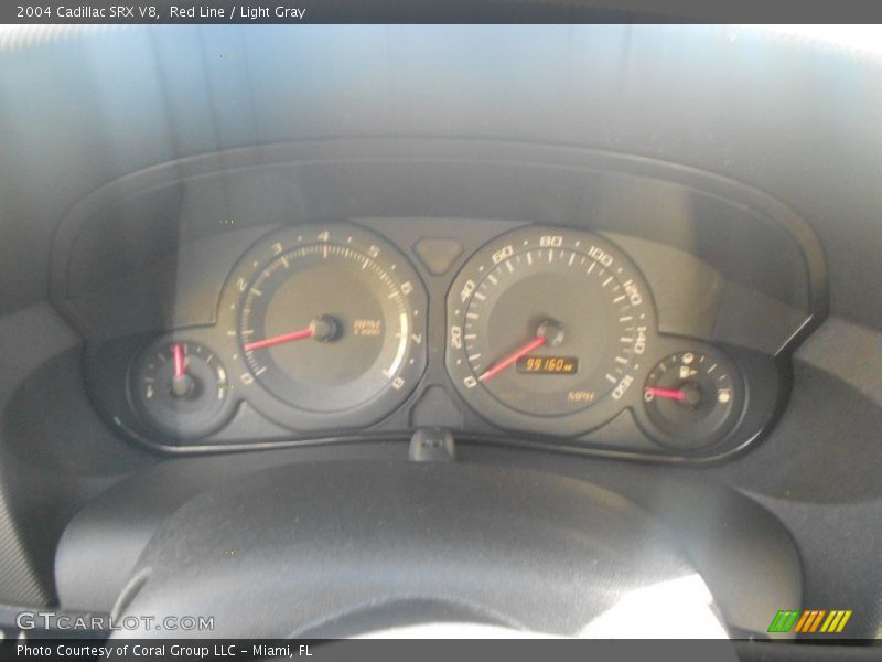 Red Line / Light Gray 2004 Cadillac SRX V8
