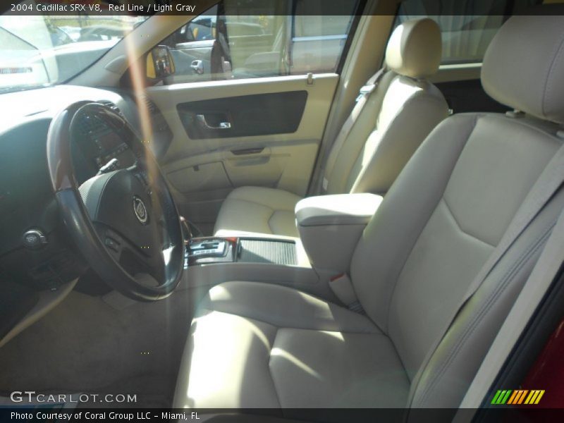 Red Line / Light Gray 2004 Cadillac SRX V8