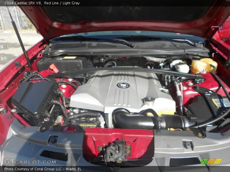 Red Line / Light Gray 2004 Cadillac SRX V8