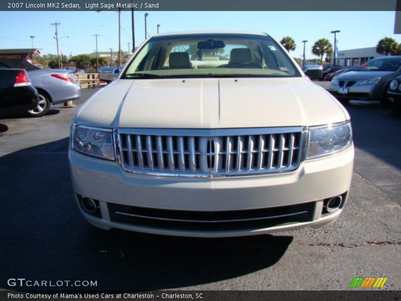 Light Sage Metallic / Sand 2007 Lincoln MKZ Sedan