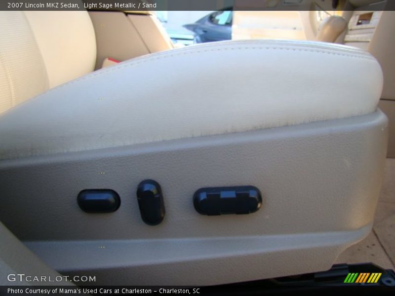 Light Sage Metallic / Sand 2007 Lincoln MKZ Sedan