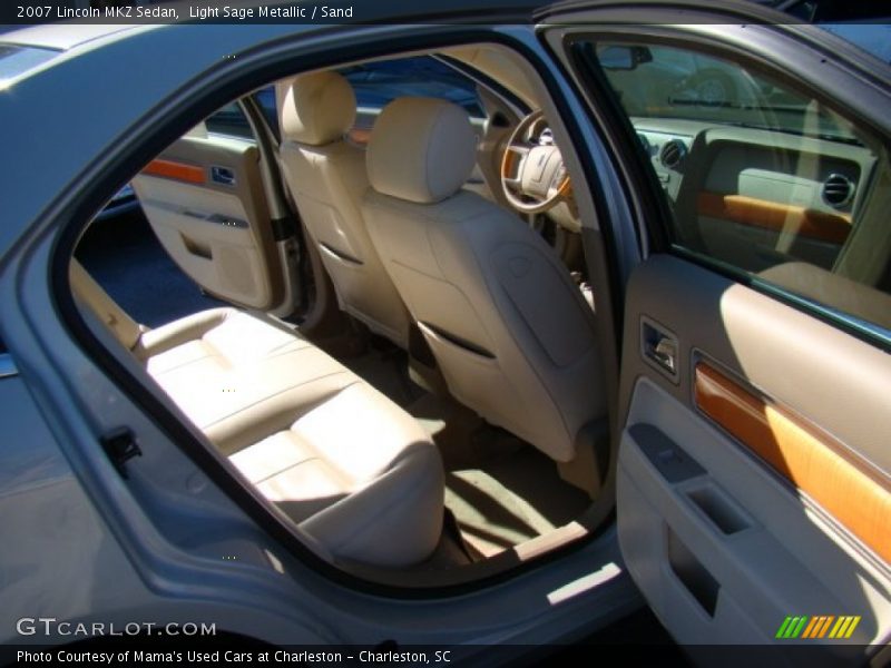 Light Sage Metallic / Sand 2007 Lincoln MKZ Sedan