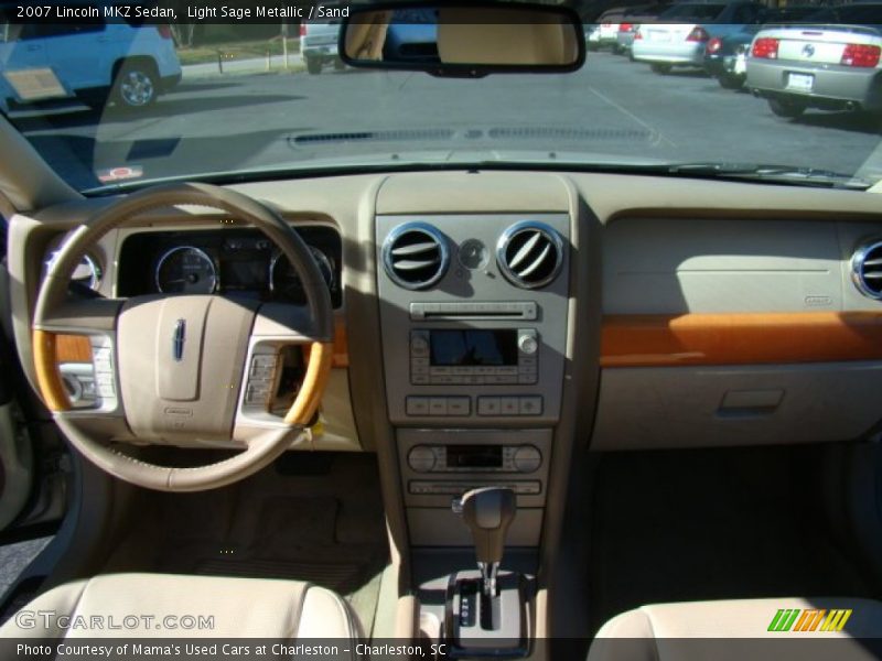 Light Sage Metallic / Sand 2007 Lincoln MKZ Sedan