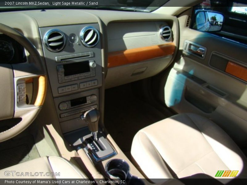 Light Sage Metallic / Sand 2007 Lincoln MKZ Sedan