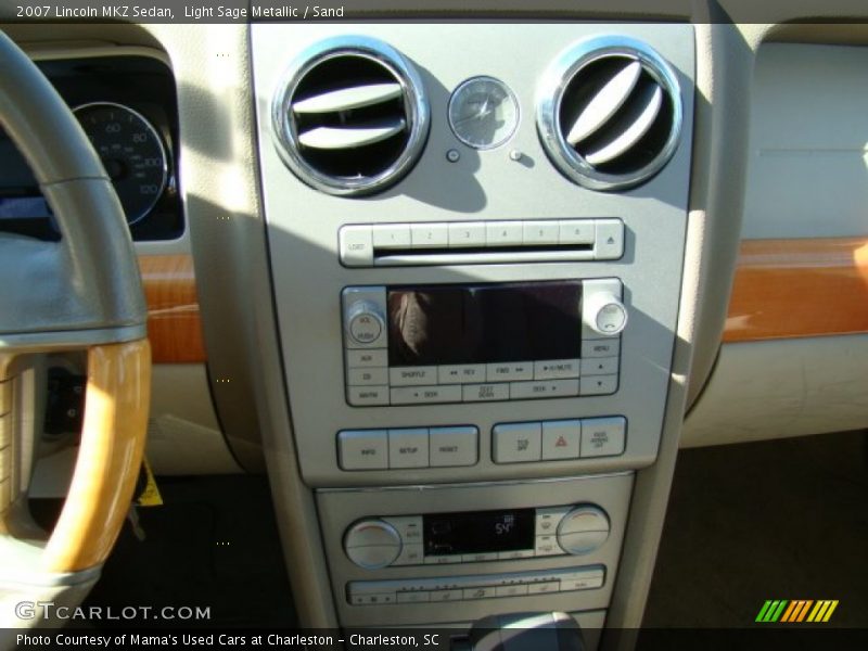 Light Sage Metallic / Sand 2007 Lincoln MKZ Sedan