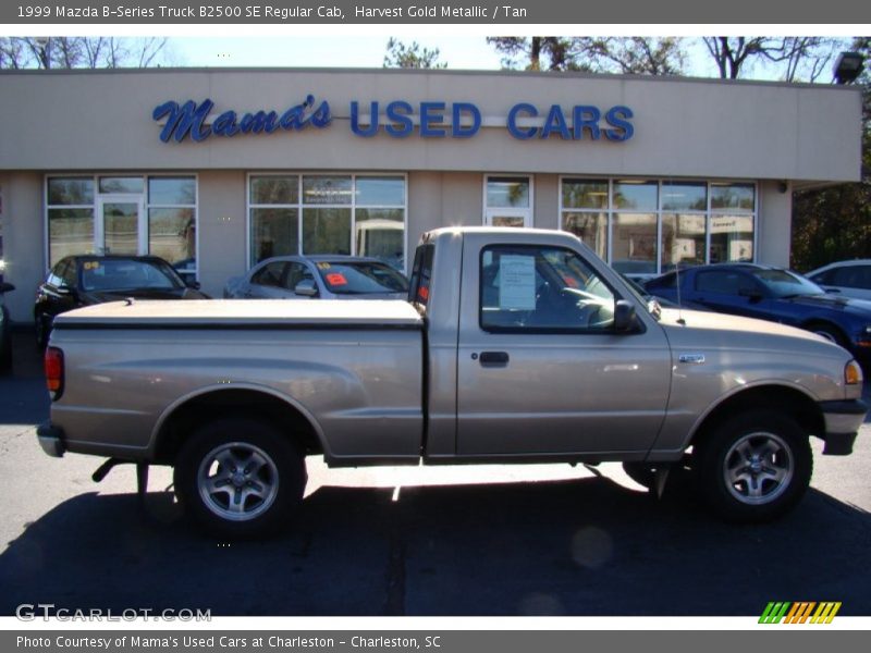 Harvest Gold Metallic / Tan 1999 Mazda B-Series Truck B2500 SE Regular Cab