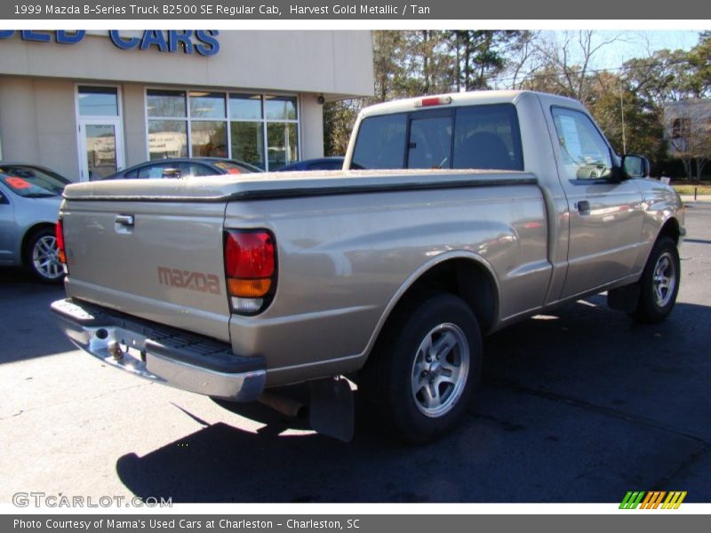 Harvest Gold Metallic / Tan 1999 Mazda B-Series Truck B2500 SE Regular Cab