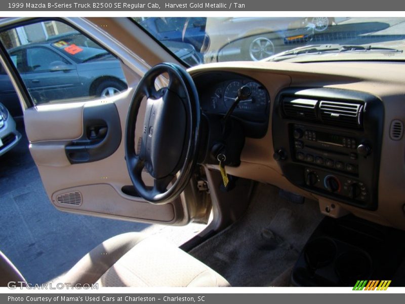Harvest Gold Metallic / Tan 1999 Mazda B-Series Truck B2500 SE Regular Cab