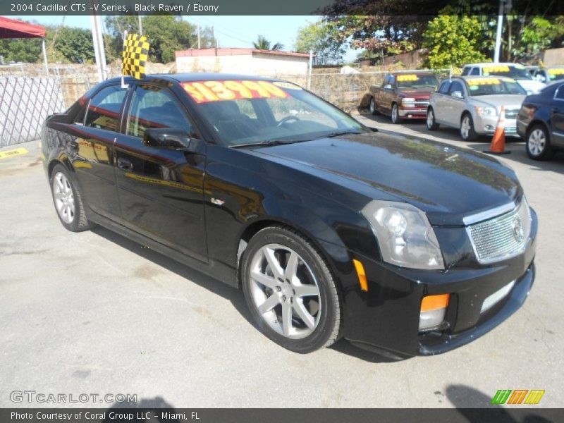 Black Raven / Ebony 2004 Cadillac CTS -V Series