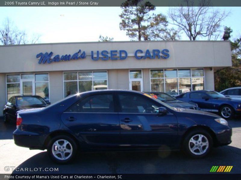 Indigo Ink Pearl / Stone Gray 2006 Toyota Camry LE