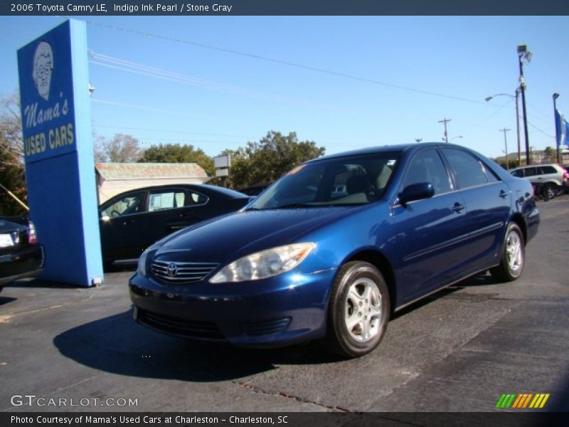 Indigo Ink Pearl / Stone Gray 2006 Toyota Camry LE