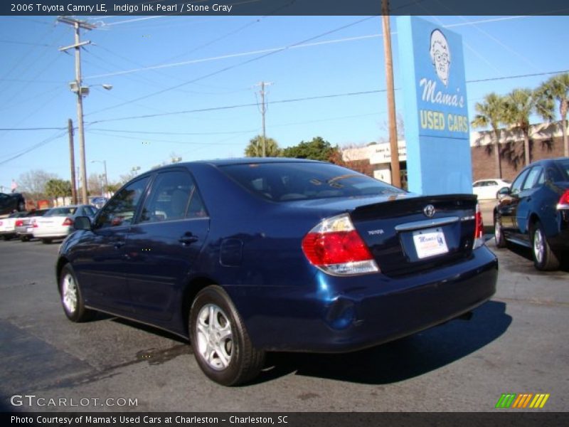 Indigo Ink Pearl / Stone Gray 2006 Toyota Camry LE