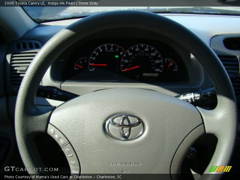 Indigo Ink Pearl / Stone Gray 2006 Toyota Camry LE