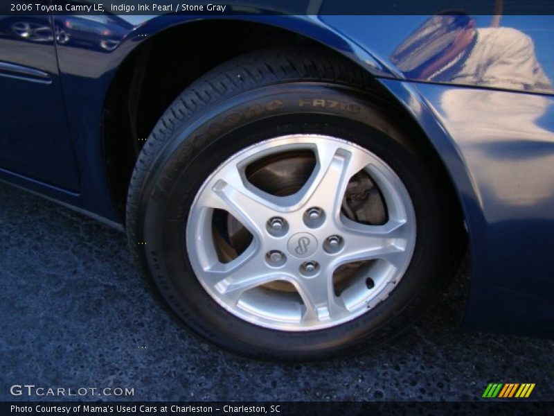 Indigo Ink Pearl / Stone Gray 2006 Toyota Camry LE