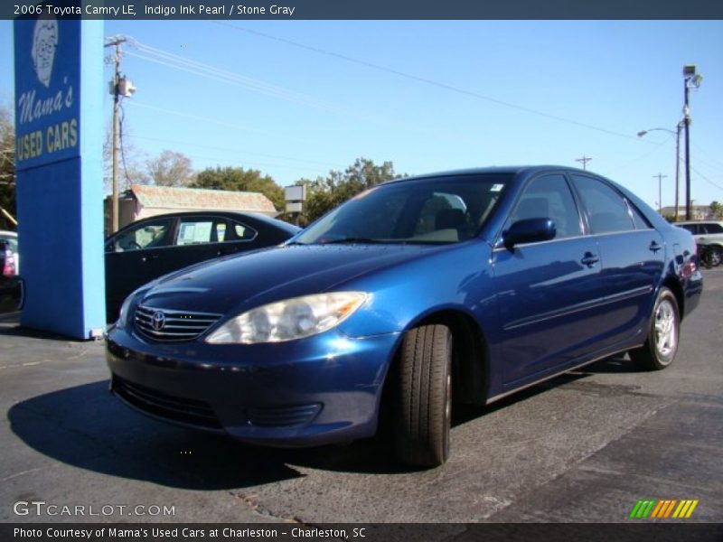 Indigo Ink Pearl / Stone Gray 2006 Toyota Camry LE
