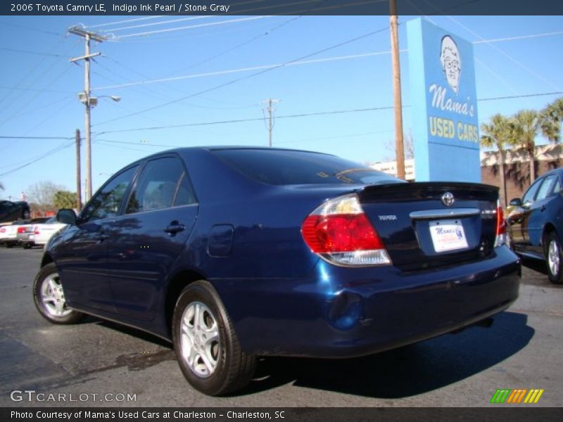 Indigo Ink Pearl / Stone Gray 2006 Toyota Camry LE