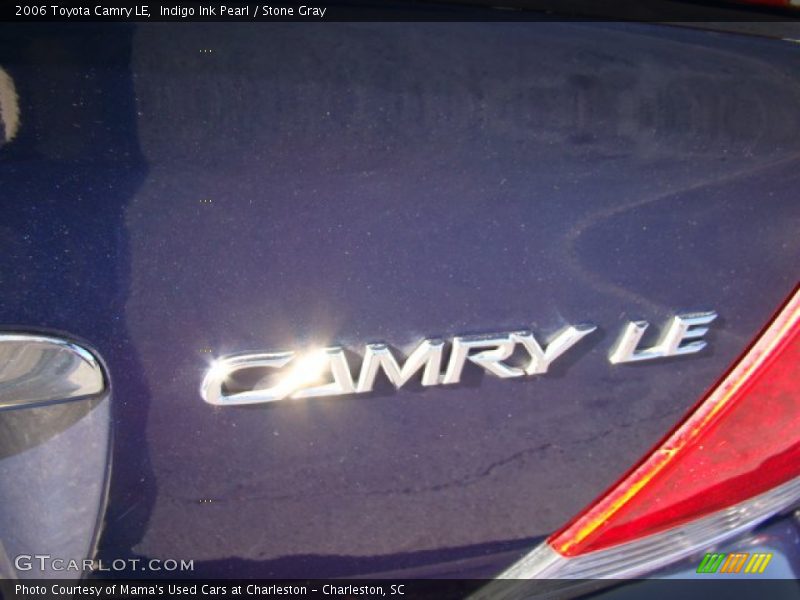 Indigo Ink Pearl / Stone Gray 2006 Toyota Camry LE