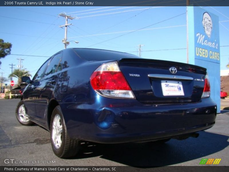 Indigo Ink Pearl / Stone Gray 2006 Toyota Camry LE