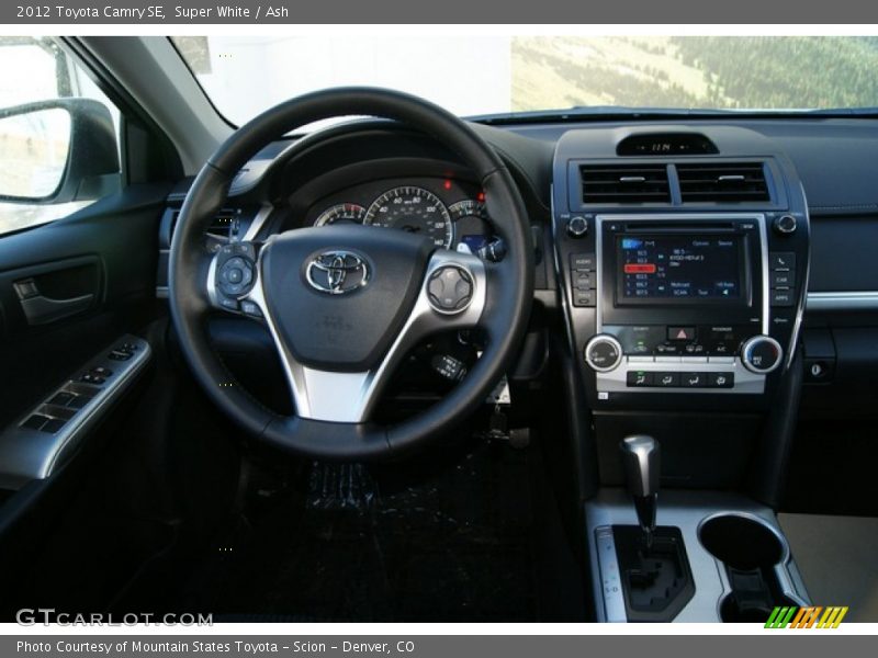 Super White / Ash 2012 Toyota Camry SE