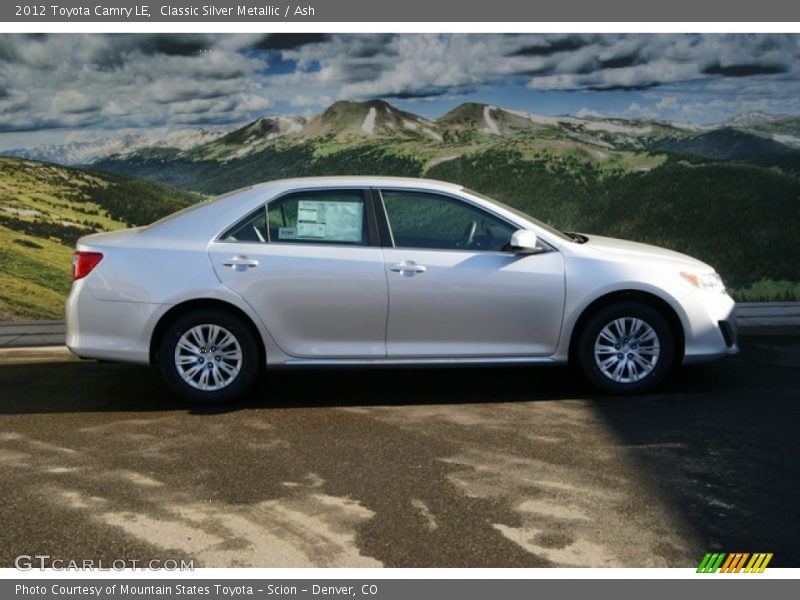 Classic Silver Metallic / Ash 2012 Toyota Camry LE